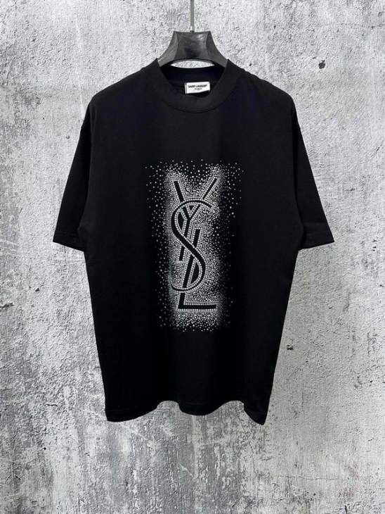 Picture of Saint Laurent T Shirts Short _SKUYSLXS-Lxetr252022